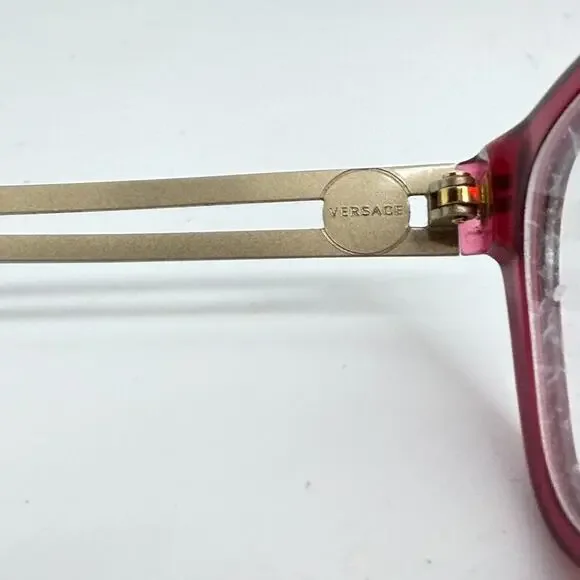 Versace MOD3256 388‎ Eyeglasses Frames Womens Red Full Rim 19936